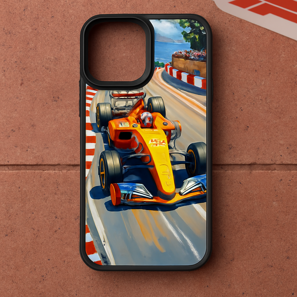 Racing-car premium silicon case