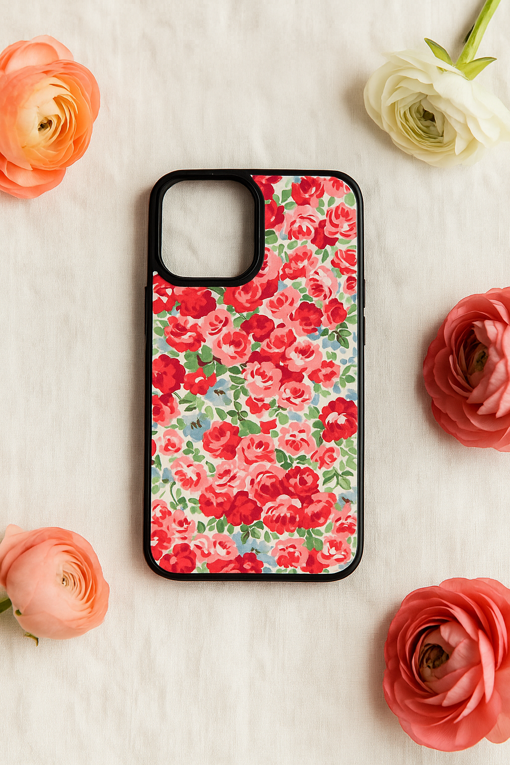 Floral premium silicon case
