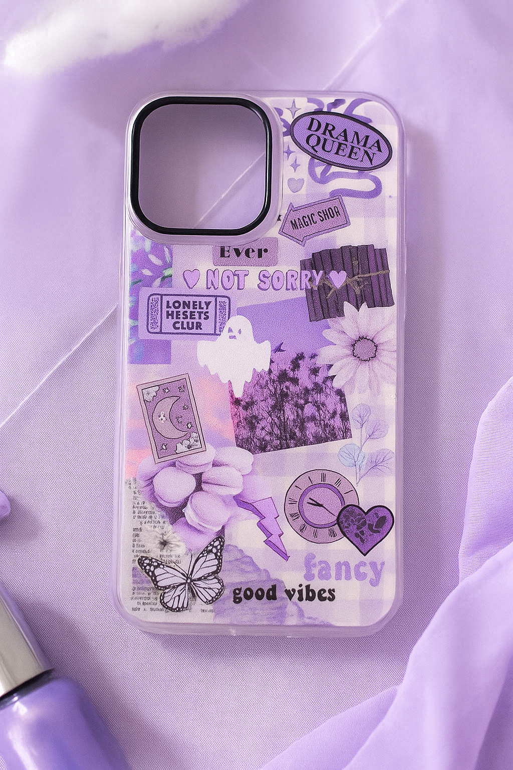 Aesthetic multi-elements premium clear case