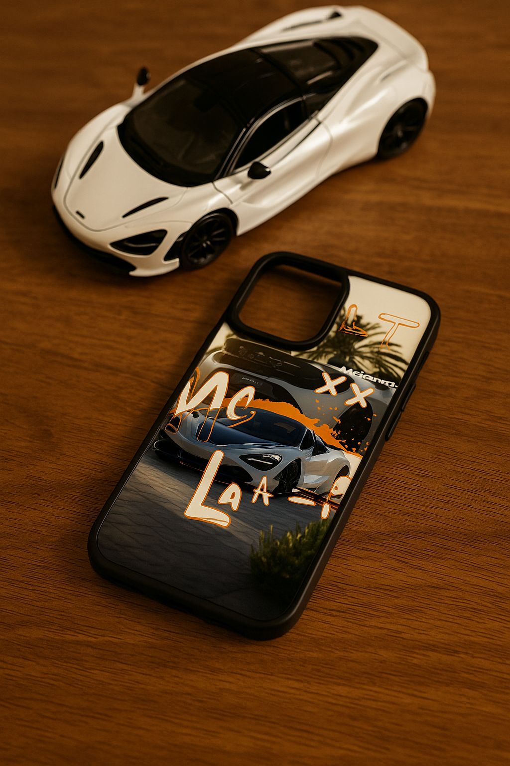 white-car premium silicon case