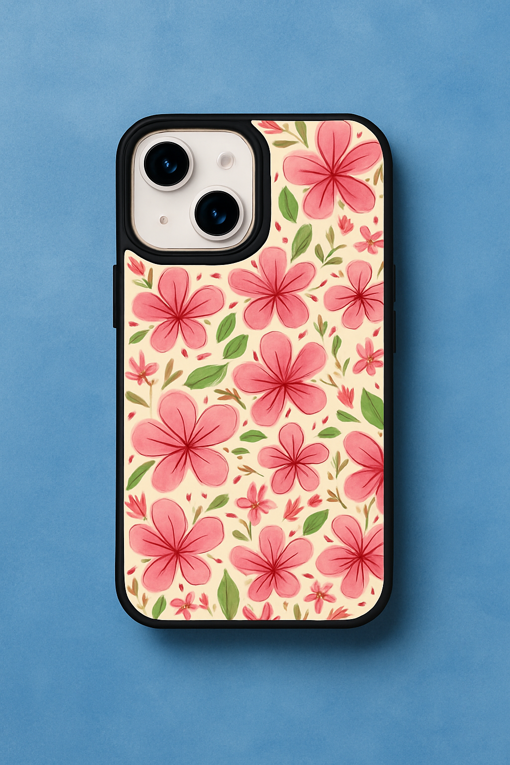 Floral premium silicon case