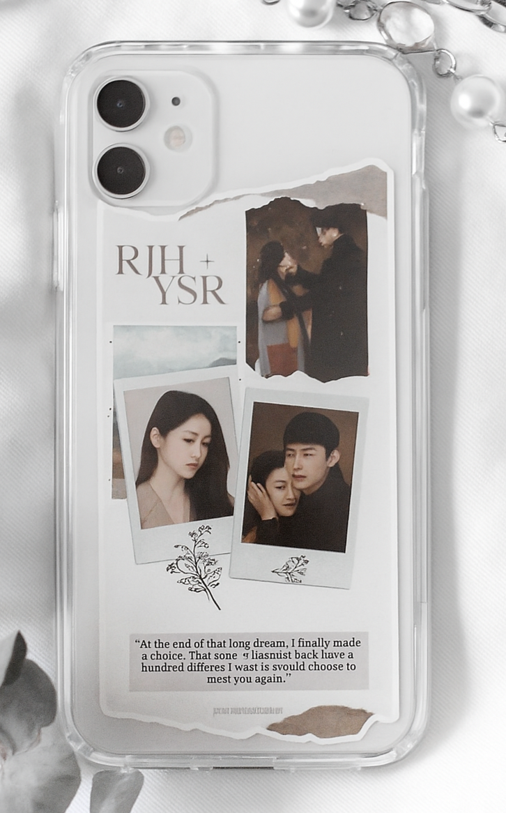 Premium polaroid clear case