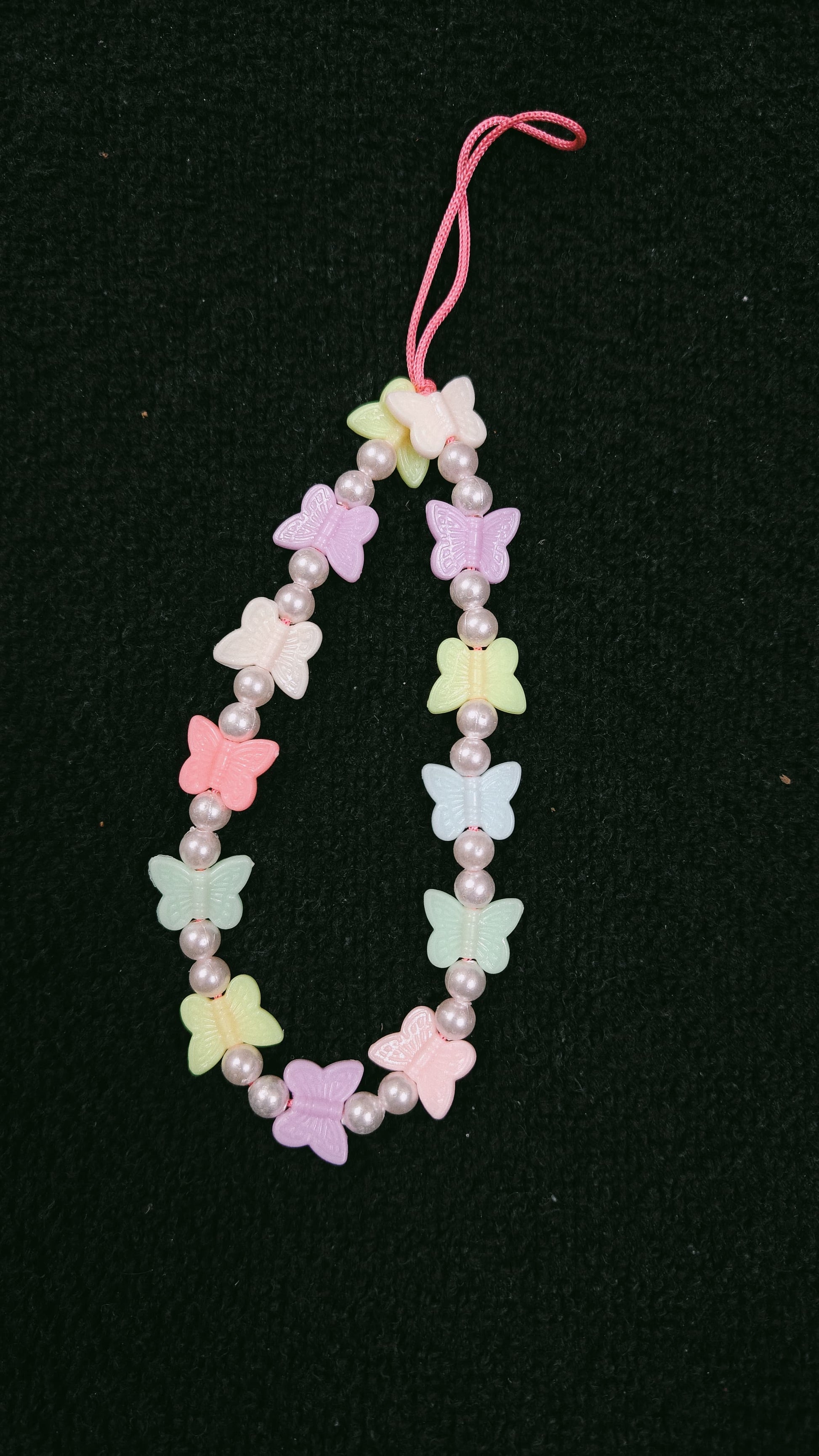 Butterfly phone charm