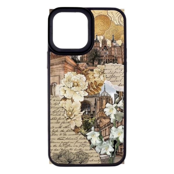 Vintage aesthetic premium clear case