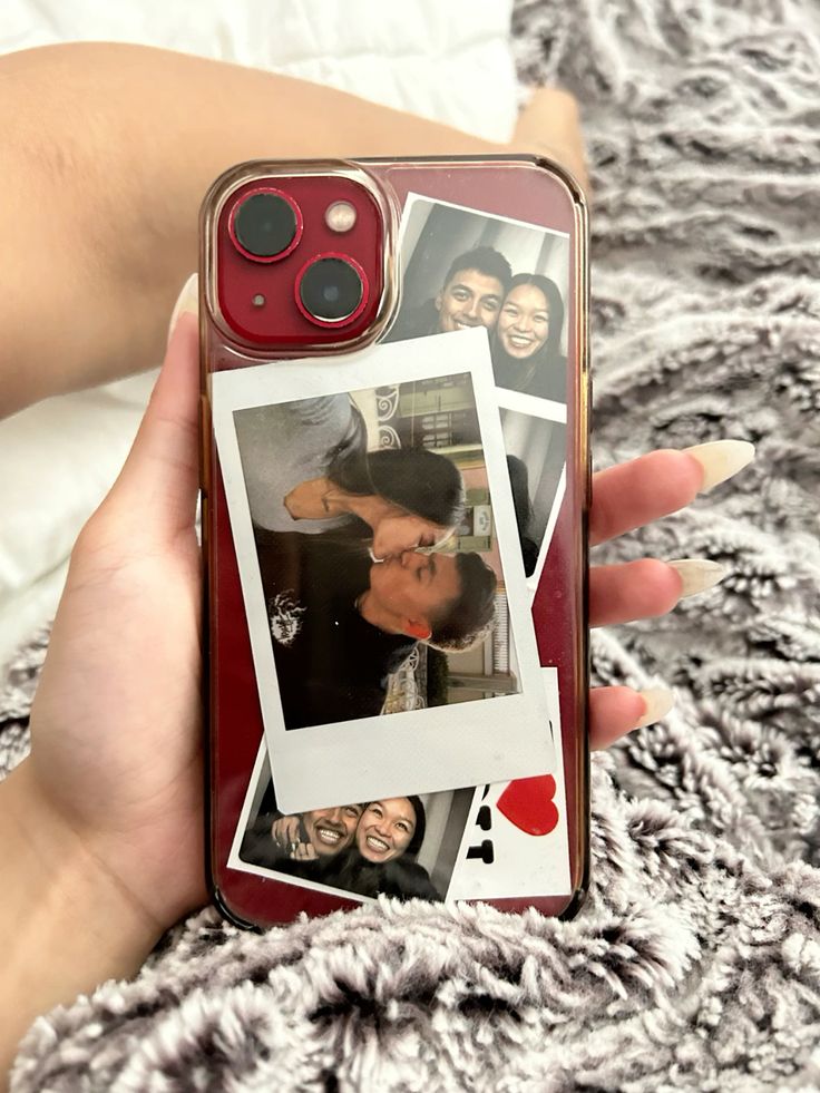 Multi polaroid premium clear case