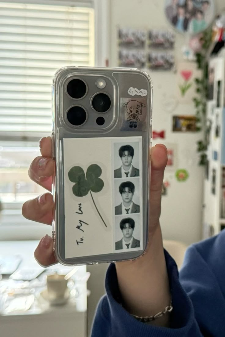 Leaf polaroid premium clear case